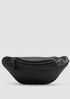 Textured Italian Leather Belt Bag