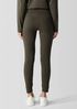 Cozy Brushed Terry Hug High-Waisted Leggings