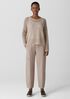 Washable Stretch Crepe Cargo Pant
