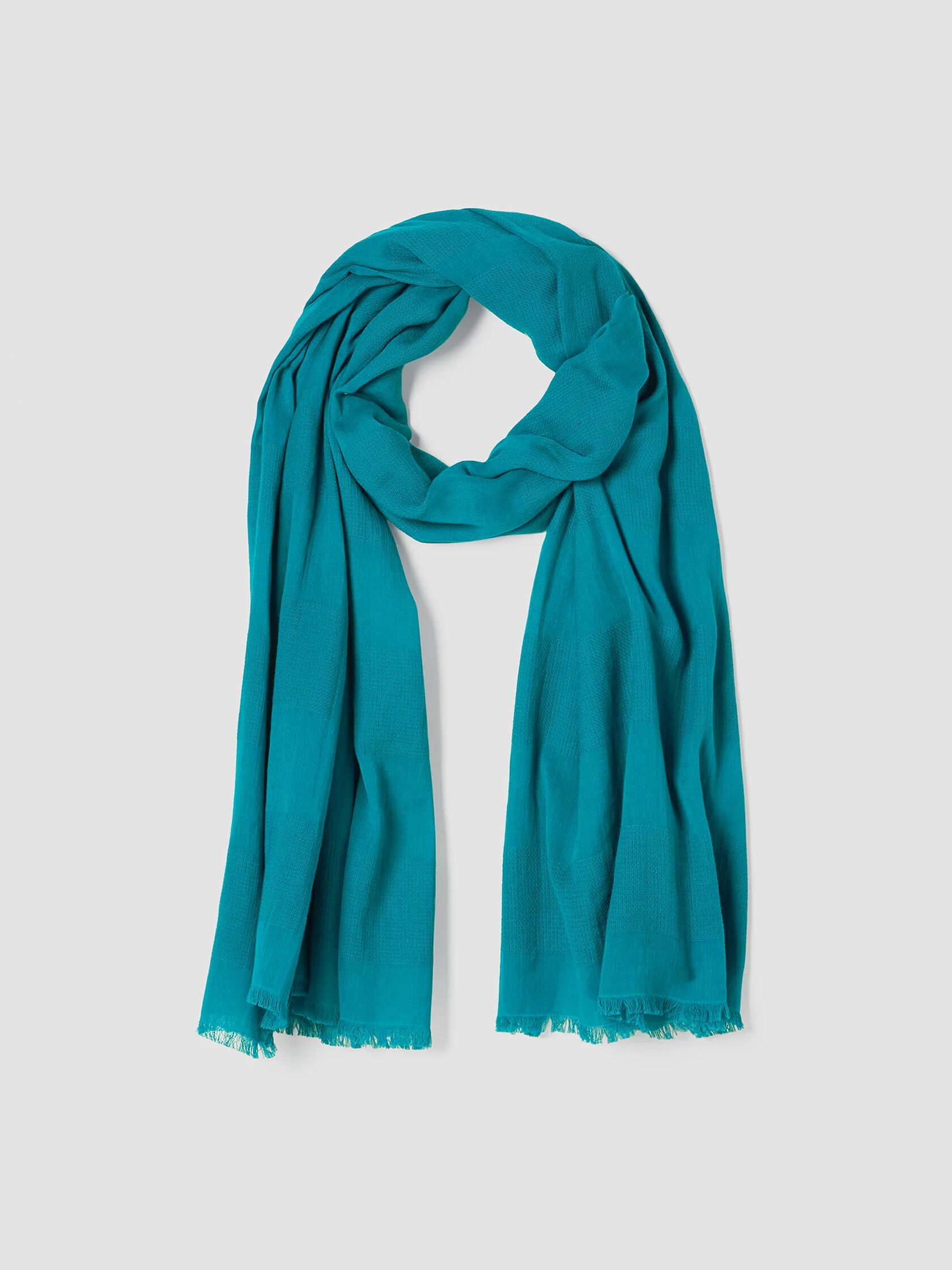 Organic Cotton Striped Cloud Scarf