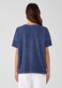 Organic Cotton Hazy Slub Crew Neck Tee