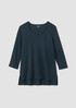 Organic Cotton Interlock U-Neck Sleep Top