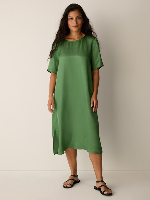satin tee dress TIANA