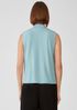 Fine Jersey Mock Neck Tank