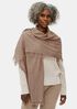 Washed Wool Silk Cashmere Scarf