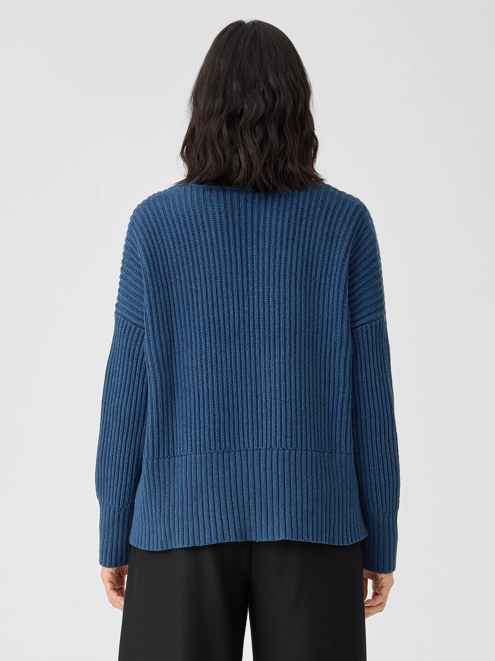 Cotton and Recycled Cashmere Cardigan