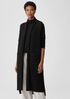Lightweight Boiled Wool Long Vest in Responsible Wool