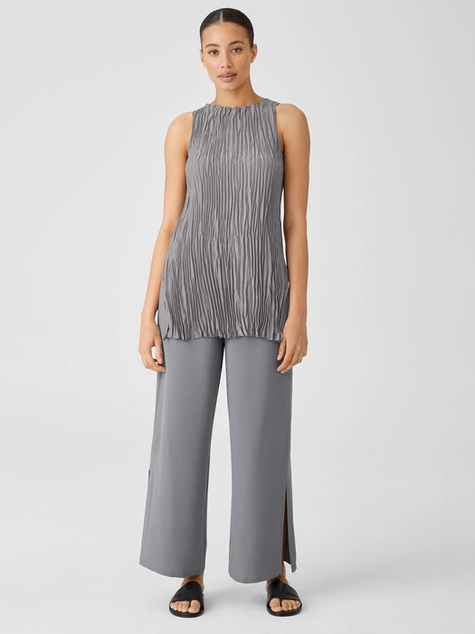 Silk Georgette Crepe Pant with Slits
