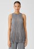 Crushed Silk Long Tank