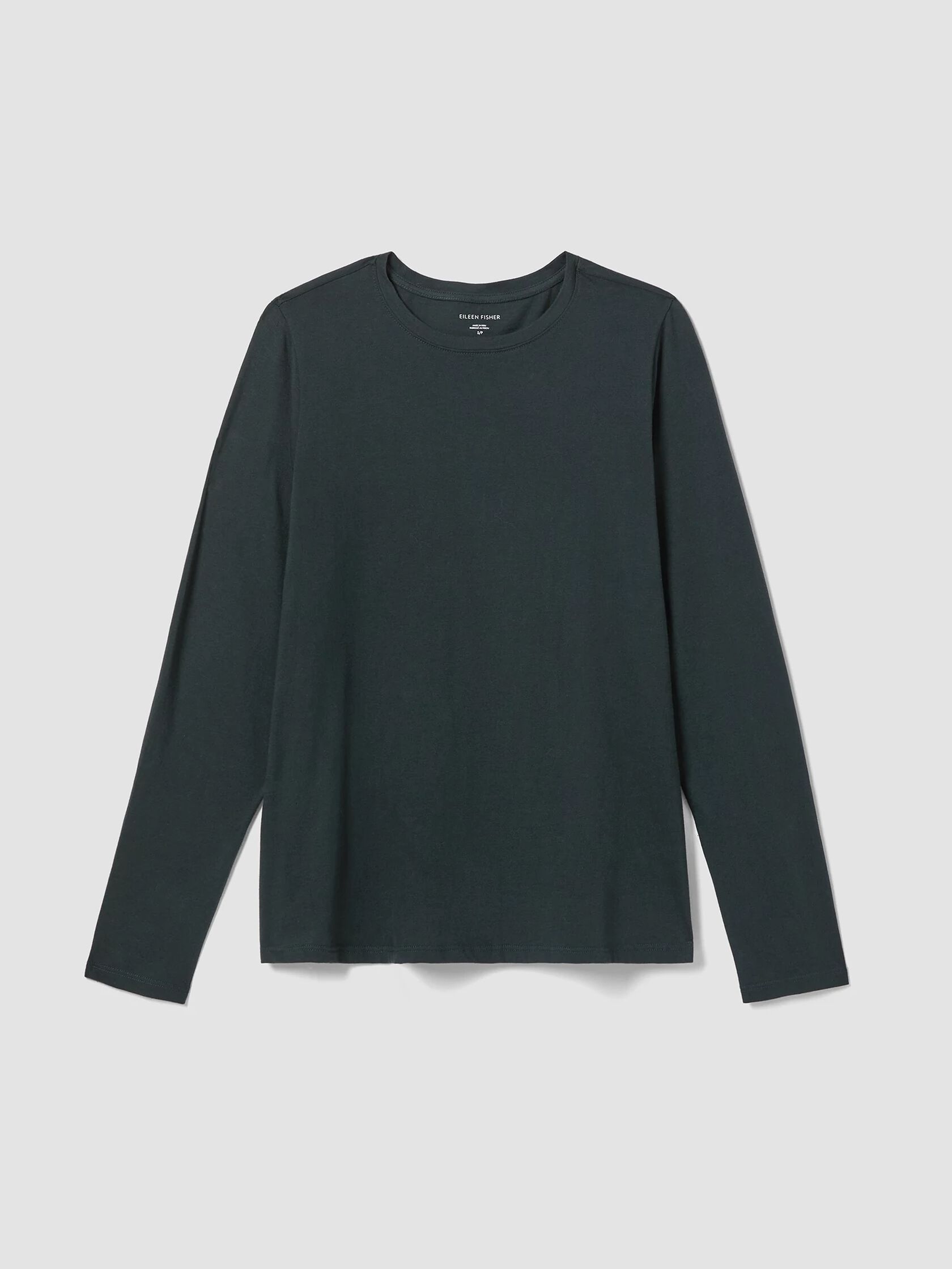 Organic Pima Cotton Jersey Long-Sleeve Tee