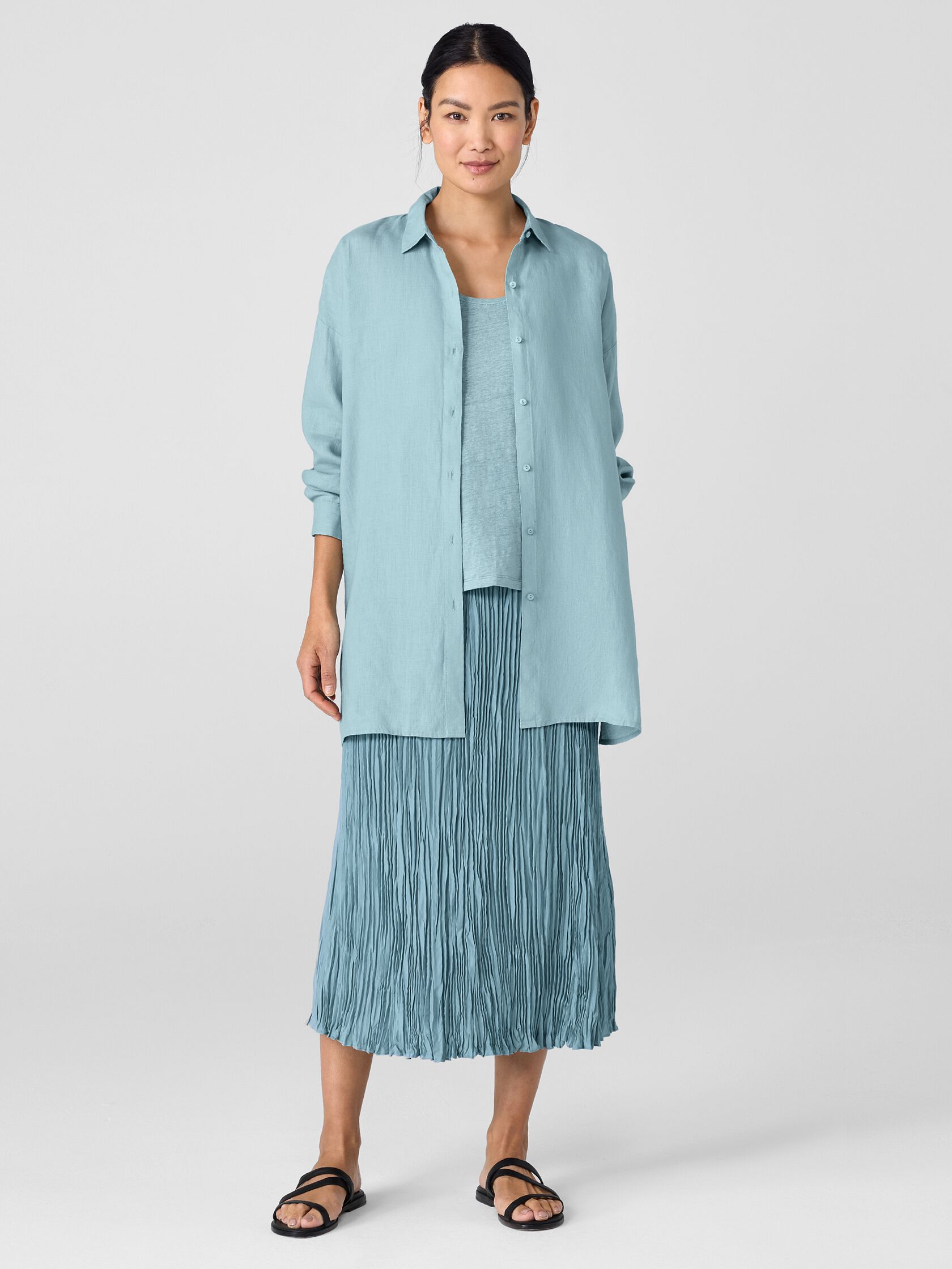 Organic Linen Jersey Tank