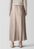 Stretch Silk Charmeuse Bias Skirt
