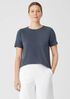 Organic Pima Cotton Jersey Round Neck Tee