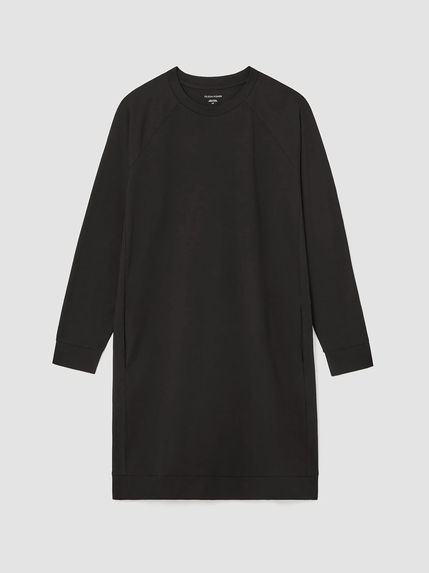Traceable Organic Cotton Jersey Raglan-Sleeve Dress