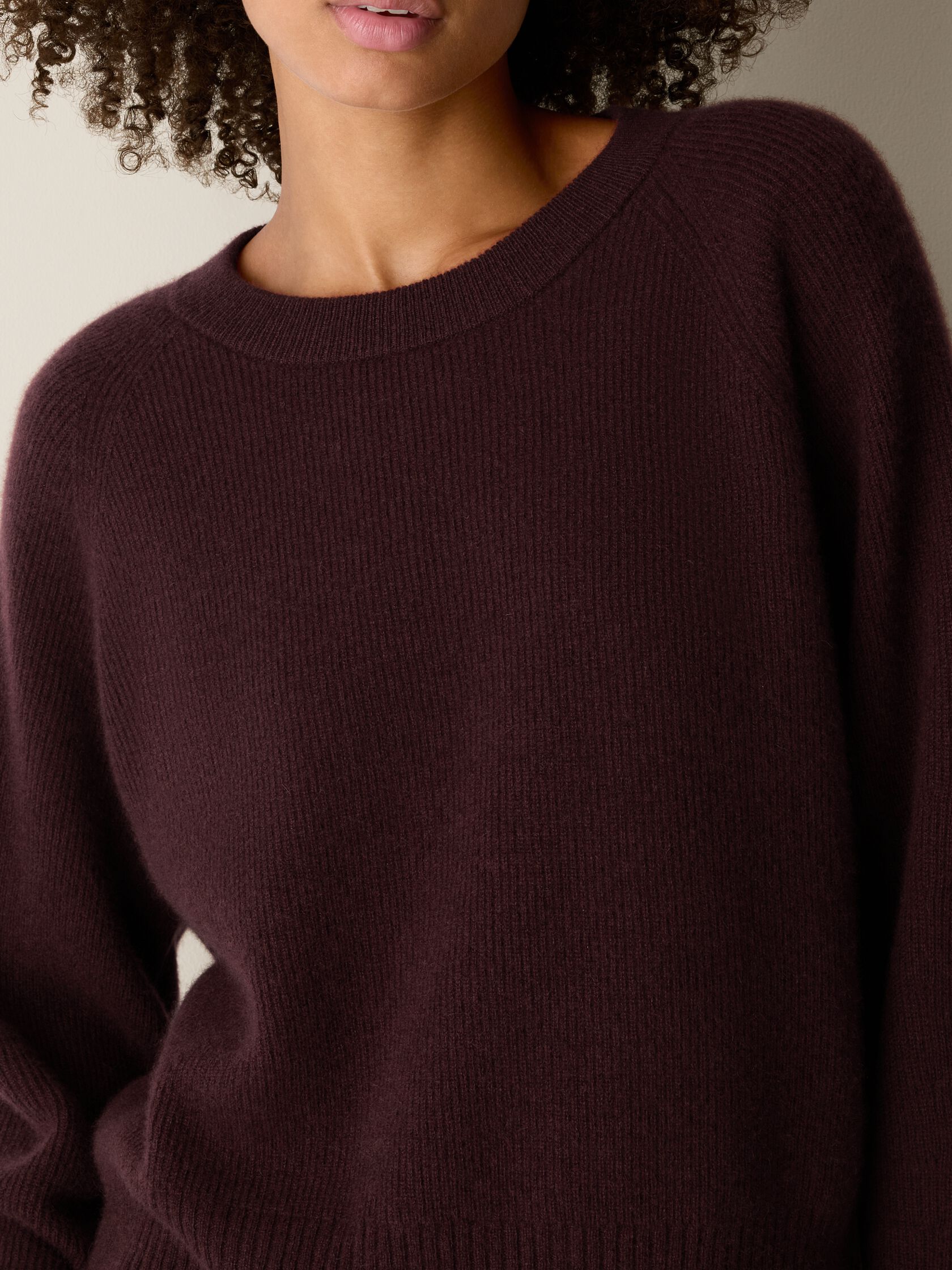 Italian Cashmere Crew Neck Top