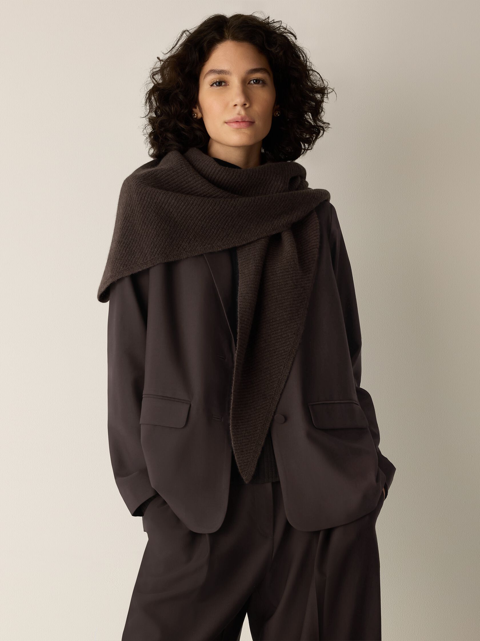Italian Cashmere Triangle Scarf
