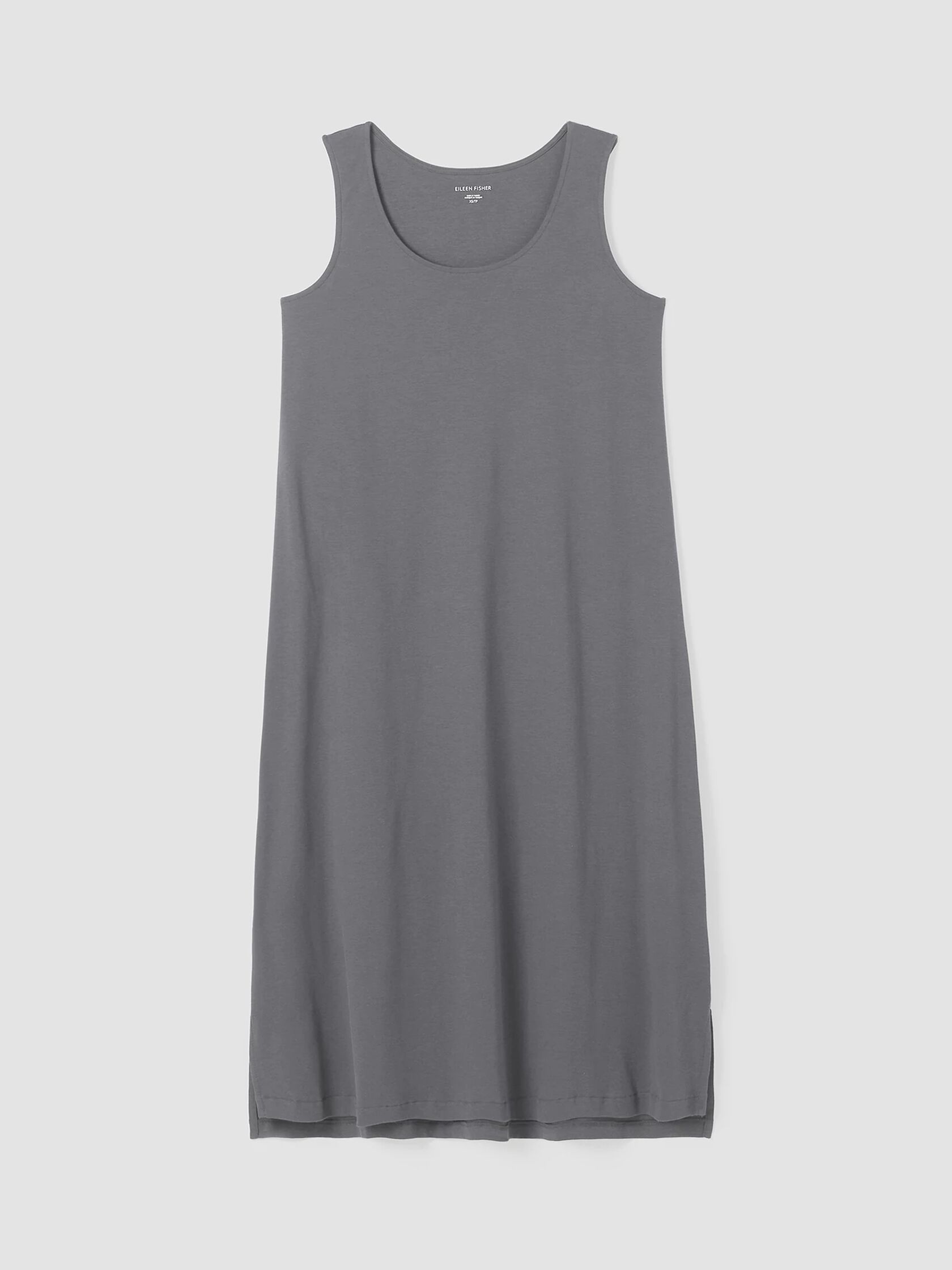 Cozy Organic Cotton Interlock Tank Dress