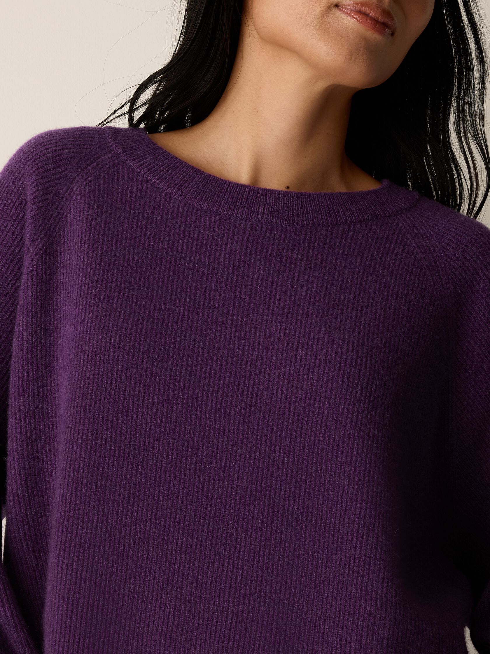 Italian Cashmere Crew Neck Top