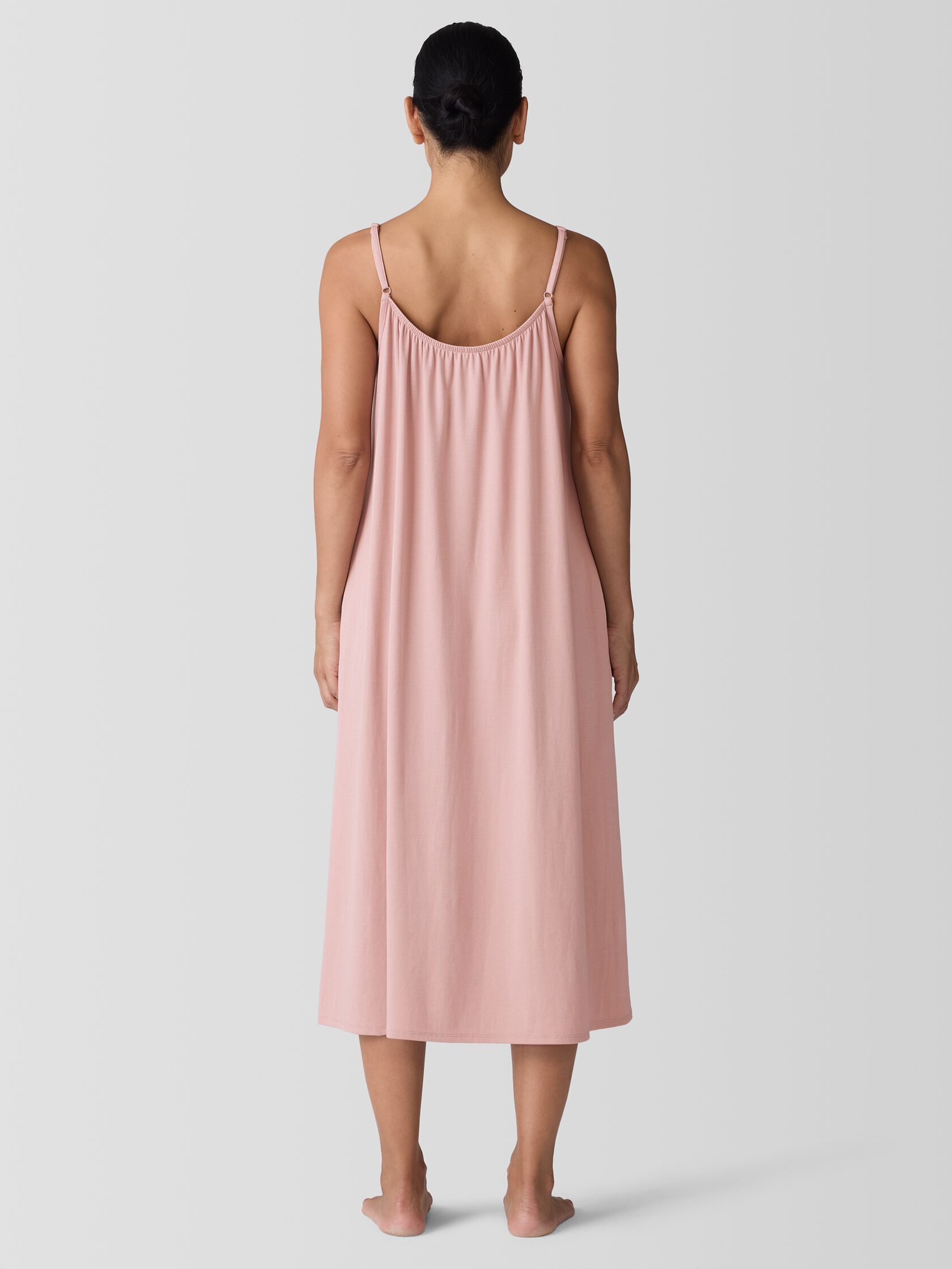 Organic Cotton Interlock Cami Sleep Dress