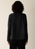 Garment-Dyed Organic Cotton Terry High Neck Top