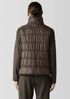Eggshell Recycled Nylon Stand Collar Vest