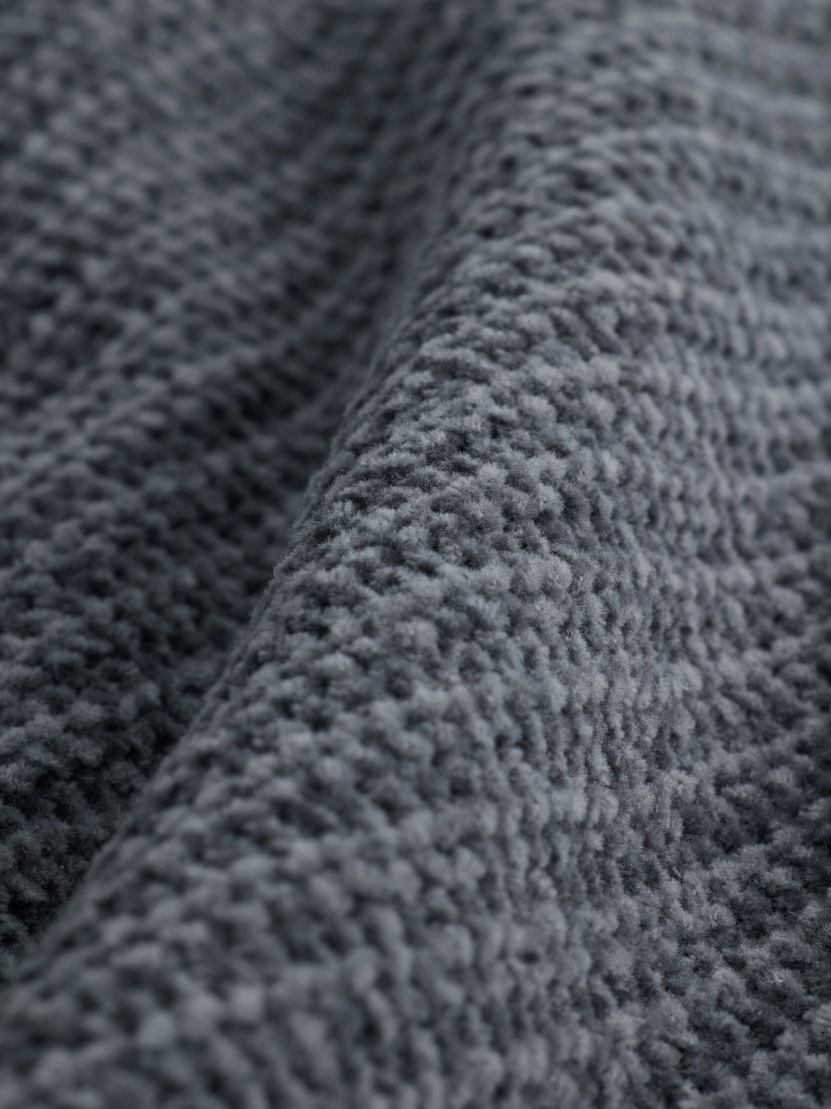 Organic Cotton Chenille Crew Neck Top