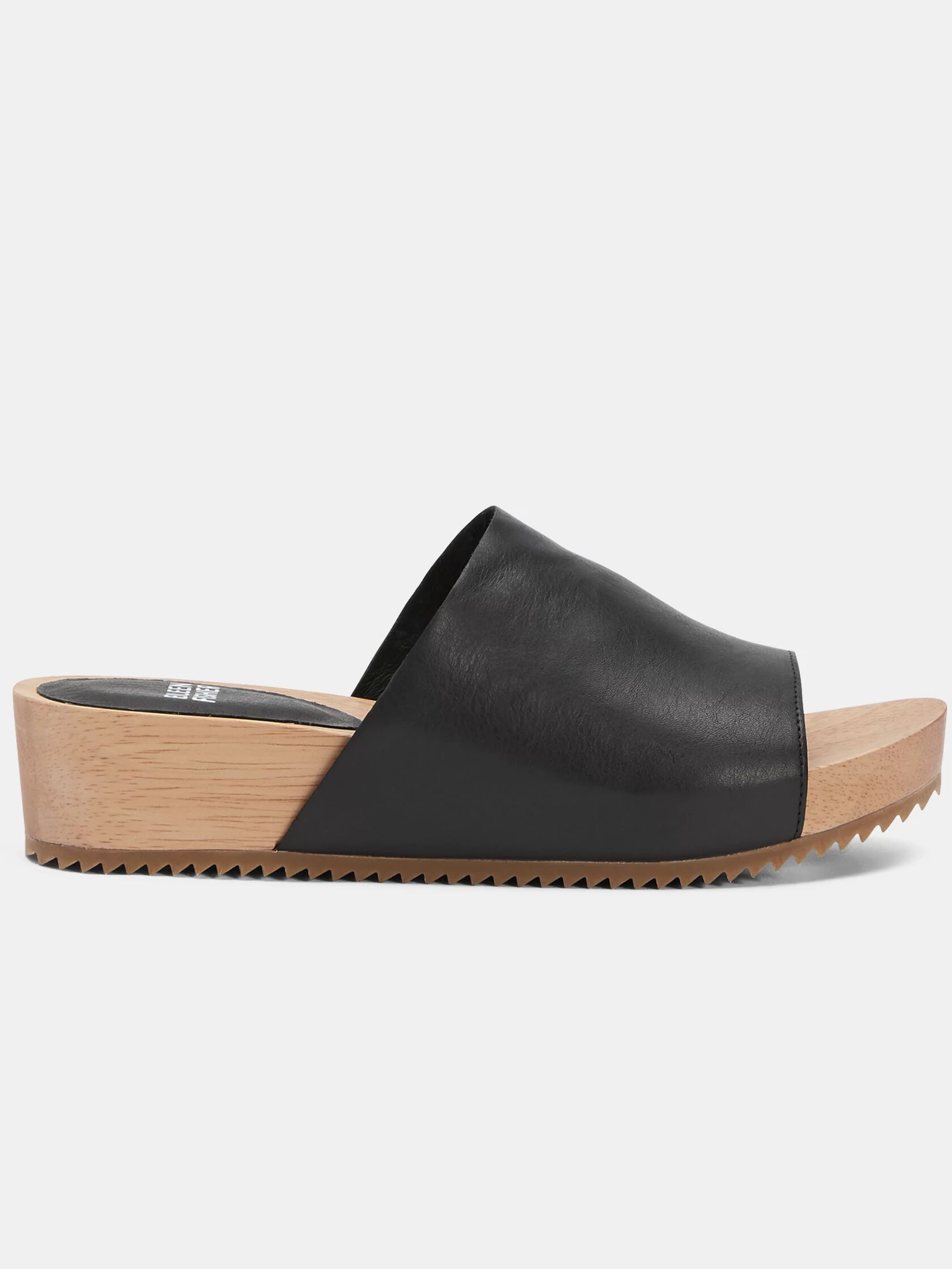 Minnie Sandal With Wood Platform
