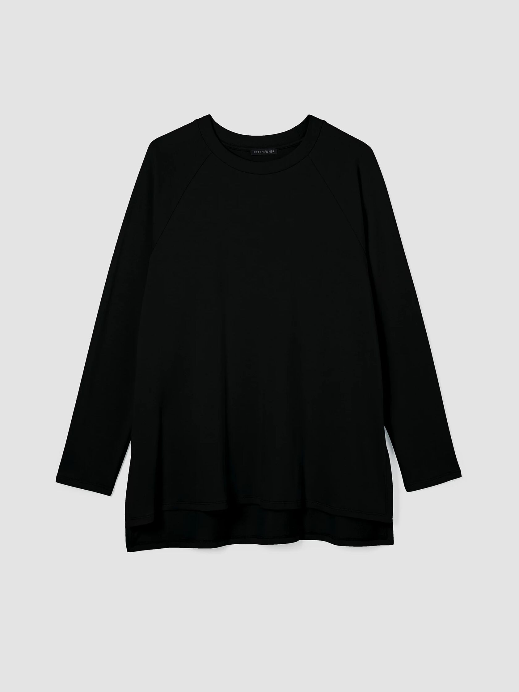 Cozy Brushed Terry Raglan-Sleeve Top