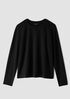 Extra-Fine Ponte Crew Neck Top