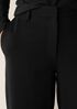 Washable Flex Ponte Tapered Trouser Pant
