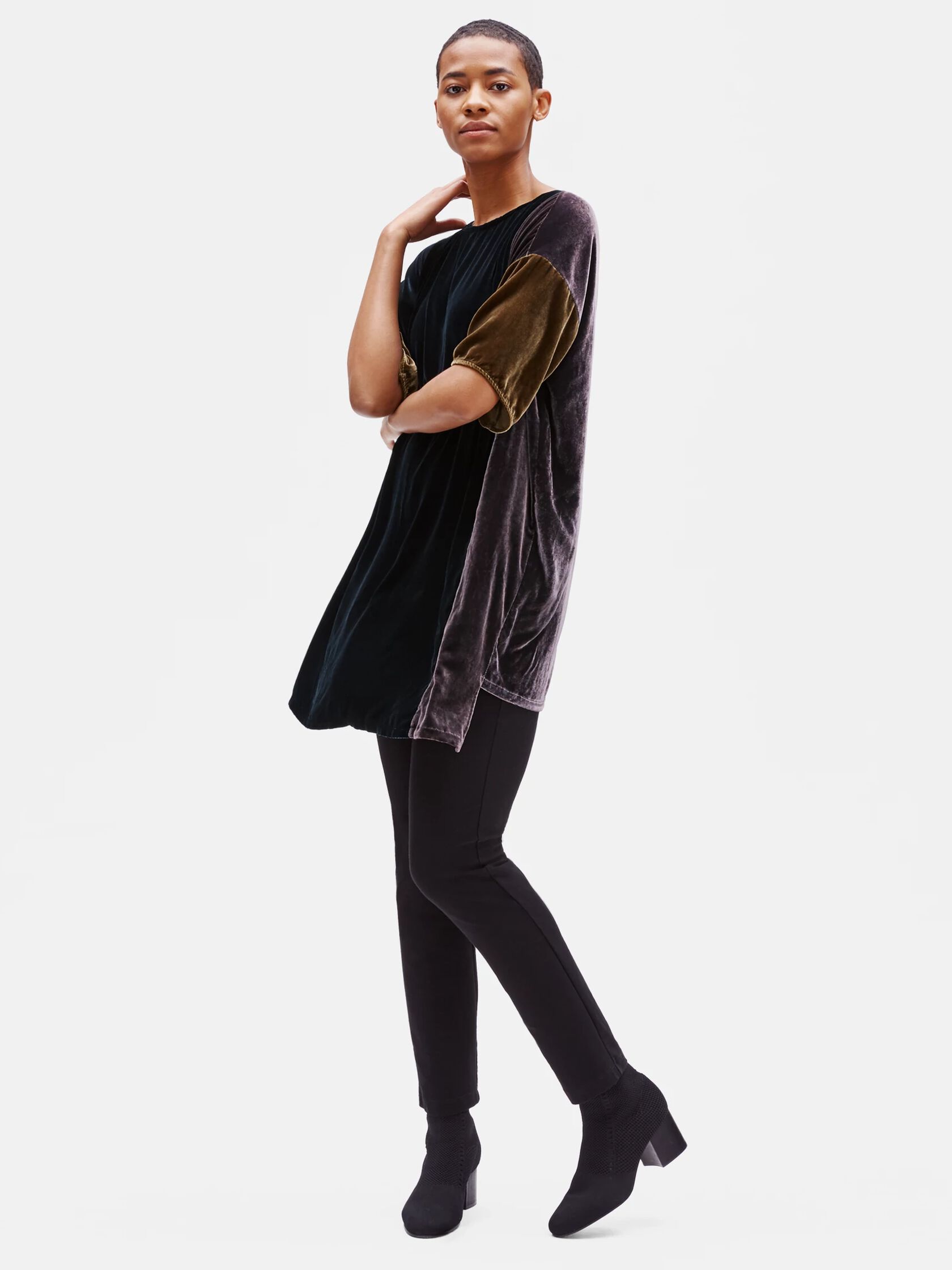 Resewn Velvet Tunic