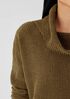 Organic Cotton Chenille Turtleneck Top
