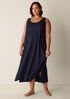 Organic Cotton Interlock Scoop Neck Sleep Dress