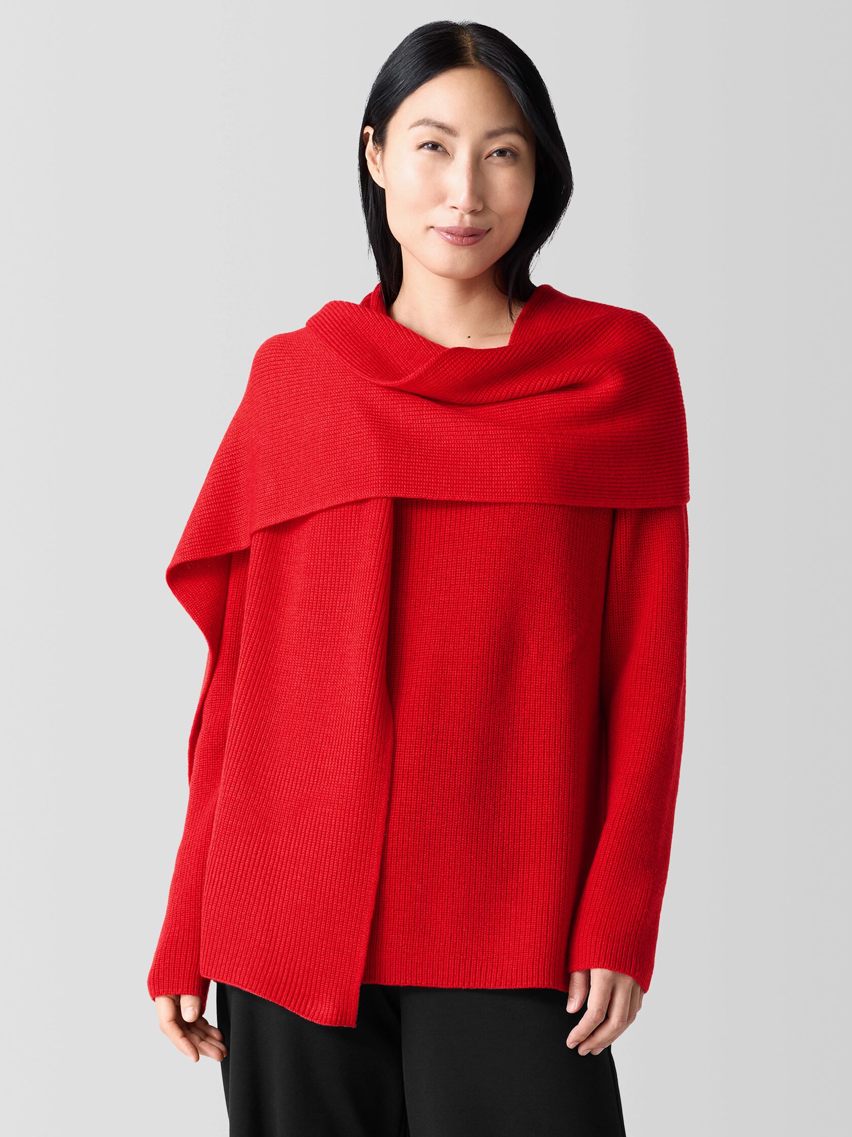 Merino Scarf in Regenerative Wool