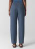 Linen Silk Twill Tapered Pant