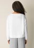 Garment-Dyed Organic Cotton Terry Bateau Neck Top