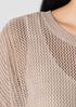 Organic Linen Cotton Cord Crew Neck Top