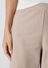 Washable Stretch Crepe Lantern Pant