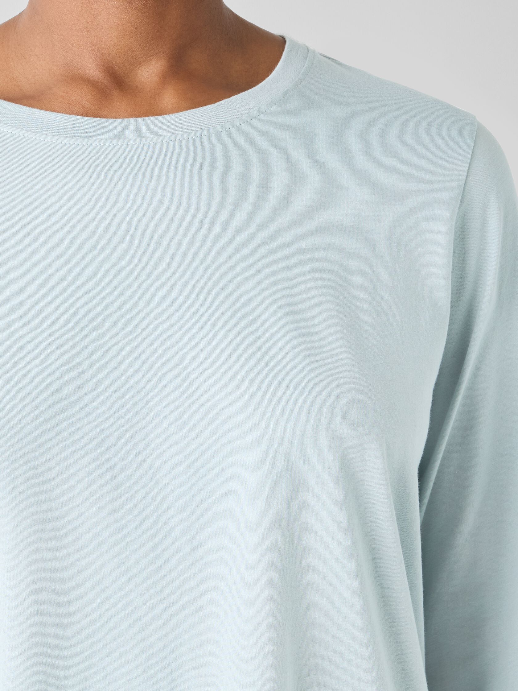 Organic Pima Cotton Jersey Long-Sleeve Tee