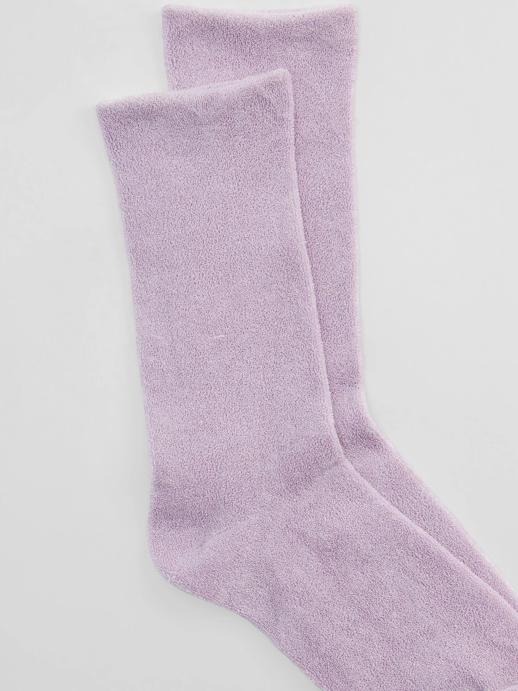 Organic Cotton Terry Cozy Crew Sock