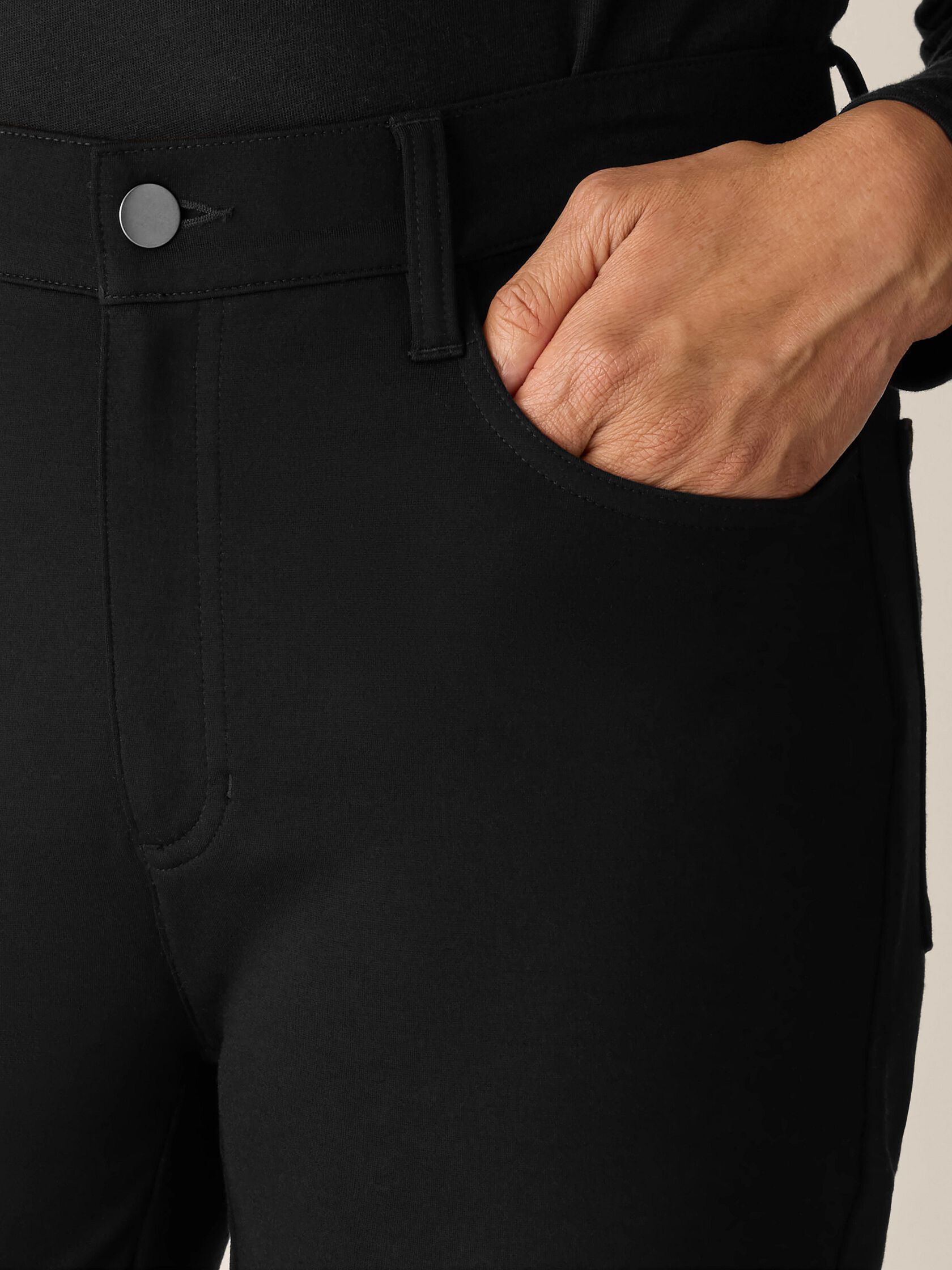 Washable Flex Ponte Slim Jean