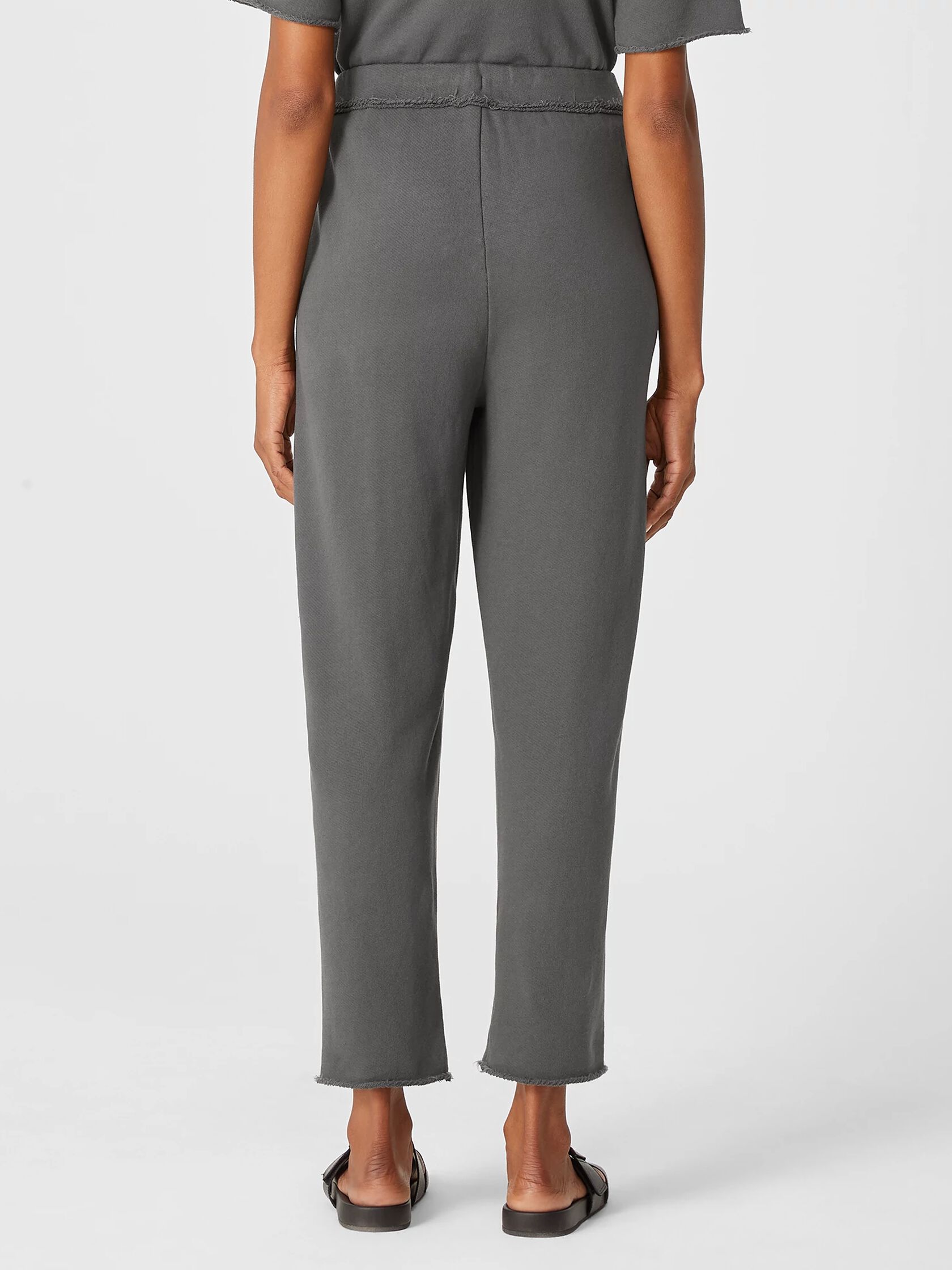 Organic Cotton French Terry Jogger Pant EILEEN FISHER