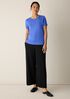Organic Pima Cotton Jersey Round Neck Tee