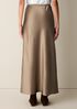 Heavyweight Silk Charmeuse Bias Skirt