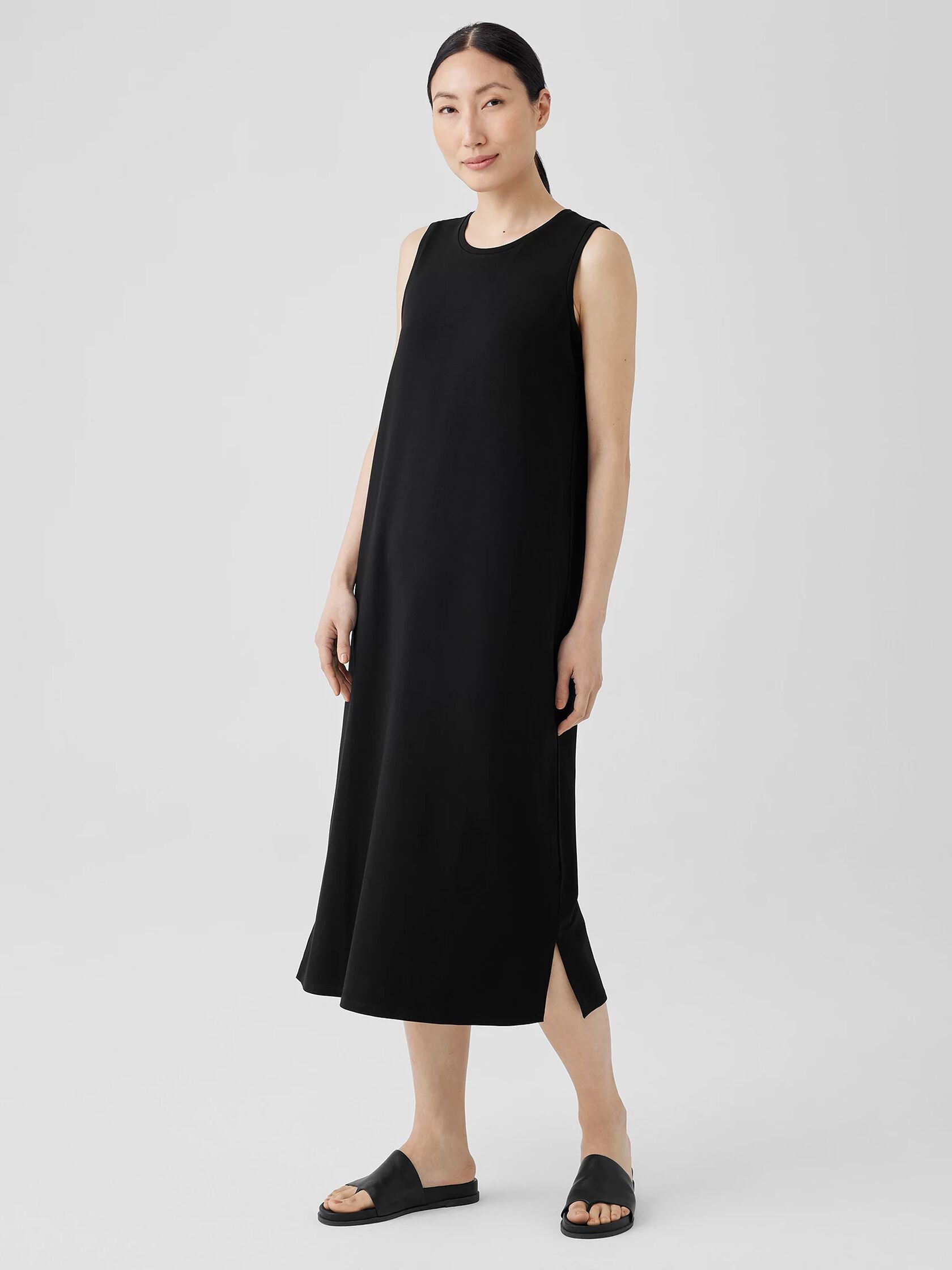 Stretch Jersey Knit Tank Dress