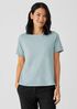 Organic Pima Cotton Jersey Round Neck Tee