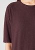 Hemp Organic Cotton Twist Crew Neck Dress