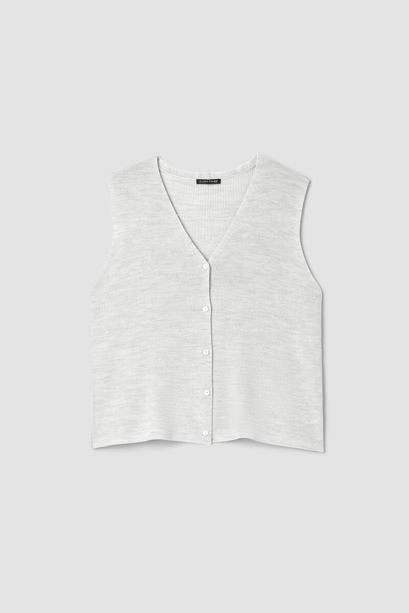 Merino Vest in Regenerative Wool Merino Vest in Regenerative Wool