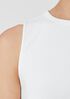 Washable Flex Ponte Round Neck Tank