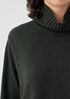 Merino Jersey Turtleneck in Regenerative Wool